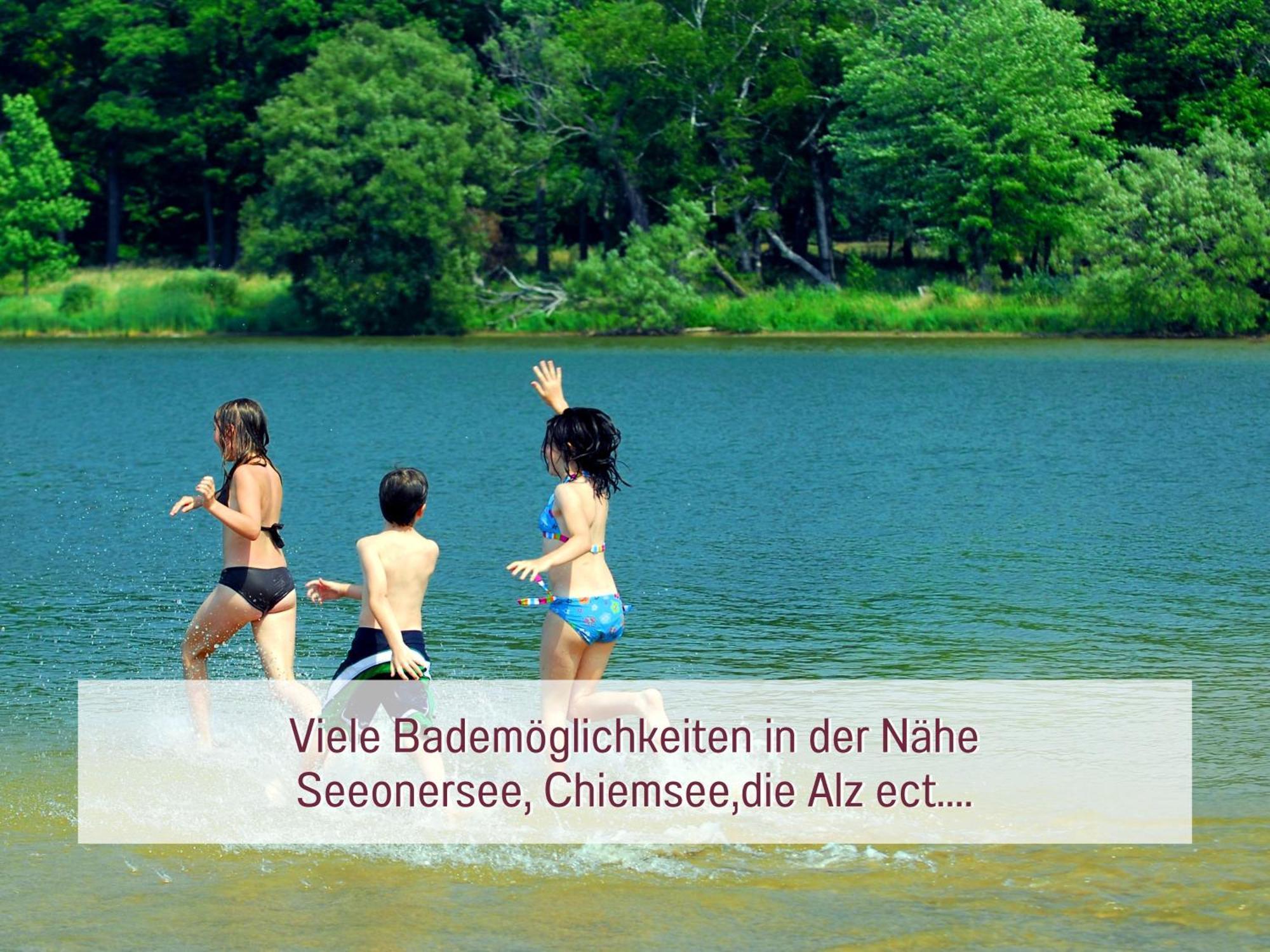 Designerwohnungen "Beim Schmied" In Chiemseenaehe Traunreut Exteriér fotografie